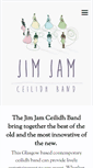 Mobile Screenshot of jimjamceilidhband.co.uk