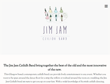 Tablet Screenshot of jimjamceilidhband.co.uk